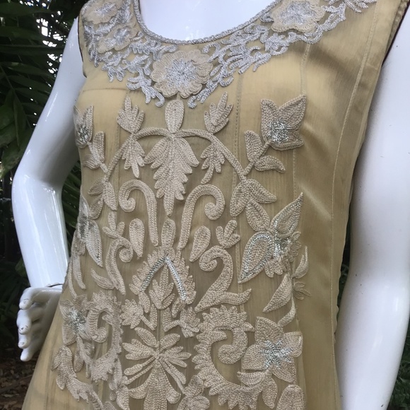 gown with shawl indian